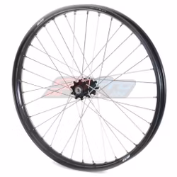 SM Pro Framhjul 23x1,60 svart nav svart fälg (Alu nipplar)