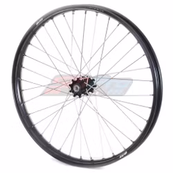 SM Pro Framhjul 190cc 19x1,40 Rött nav svart fälg