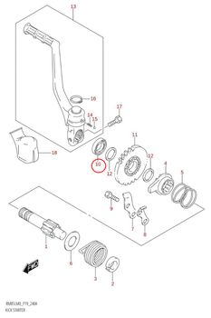 10: Suzuki RM85 packbox kickaxel