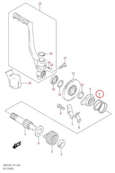 5: Suzuki RM85 fjäder starter