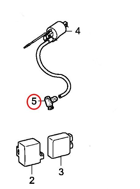 5: Honda CR85 tändhatt