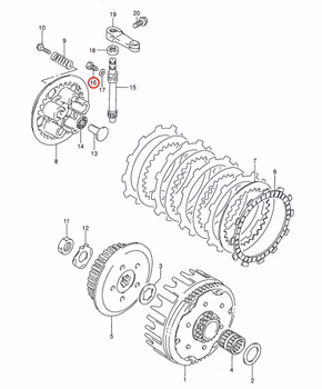 16: Suzuki bult till pinion
