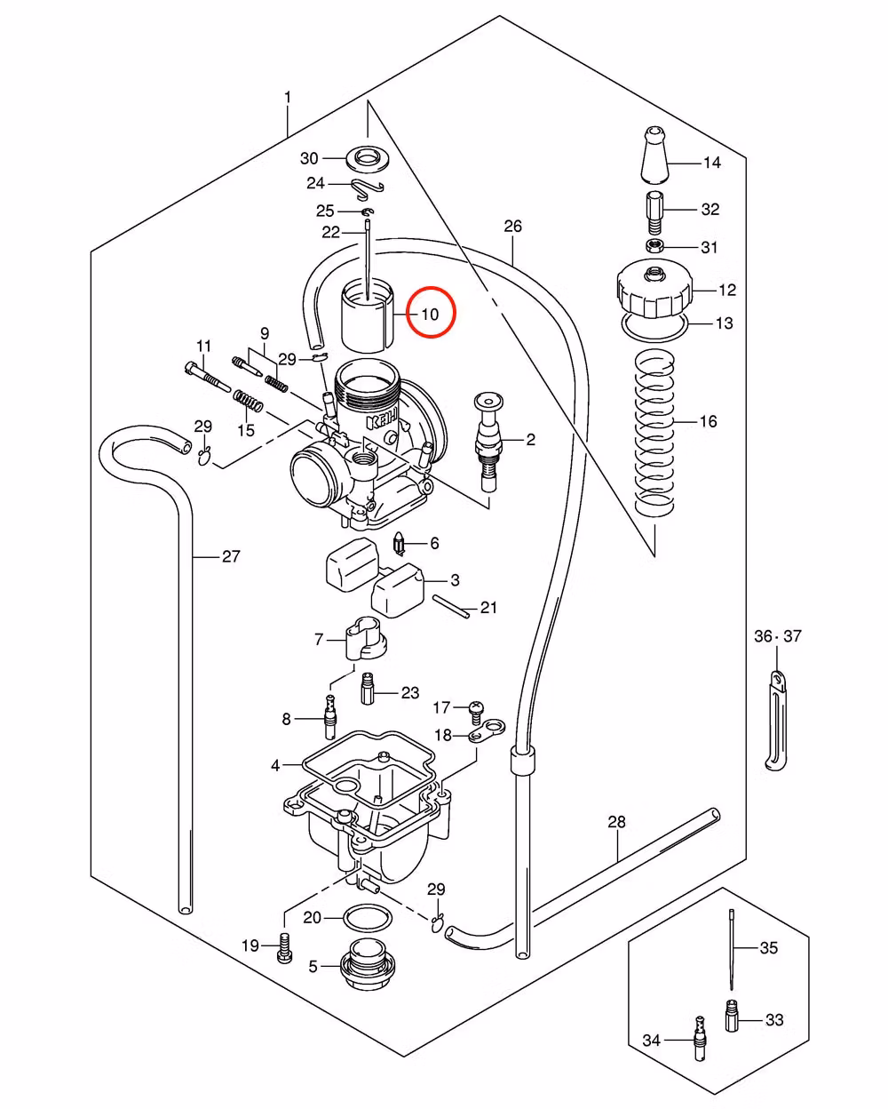Trottel Suzuki RM85