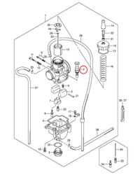 2: Suzuki RM85 choke