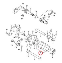 6: Suzuki RM85 växeltrumma