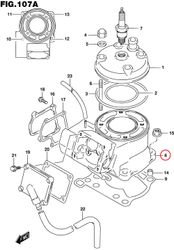 8: Suzuki RM85 cylinder