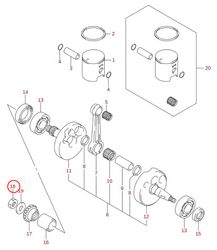 19: Suzuki bricka