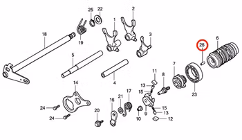 26: Roller Honda CR85