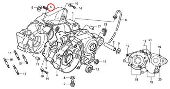 5: Ventilation Honda CR85