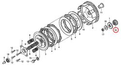 10: Honda CR85 primärdrev 17