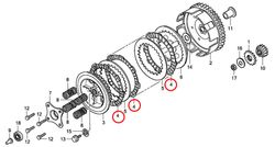 4: Honda CR85 lamell