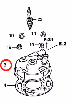 3: Honda CR85 Topplock