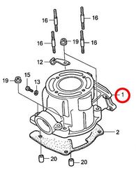 1: Honda CR85 cylinder
