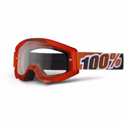 Glasögon 100% Strata Fire Red