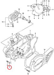 9 & 17: Suzuki RM85 packning skruv oljenivå