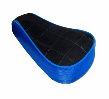Sadel låg modell 60mm Blå