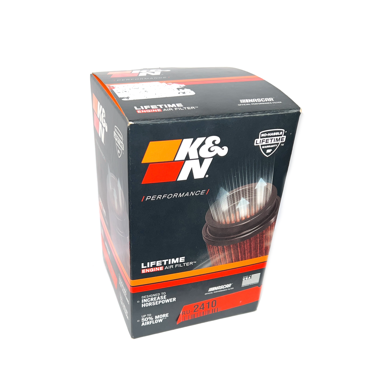 K&N  RU2410 luftfilter Clamp On 73mm