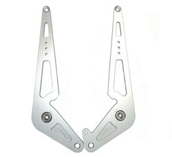 Bar gaffelplattor Silver