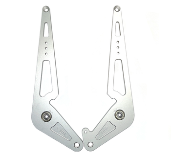 Bar gaffelplattor Silver