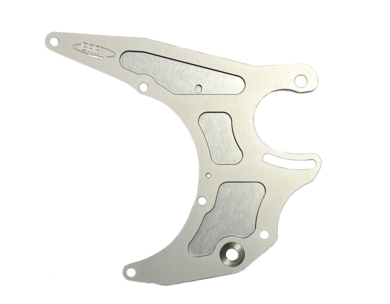 BAR motorplåtar modell 1 Silver