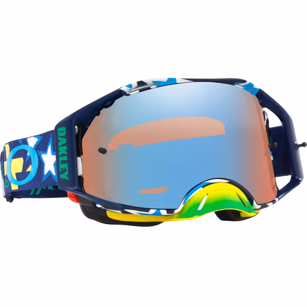 Oakley Airbrake MX TLD Blue Banner. Grymma glasögon från Oakley till MX, Enduro, Speedway mm