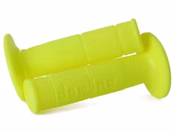 Yellow Fluo Domino Gummihandtag