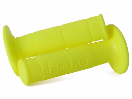 Yellow Fluo Domino Gummihandtag