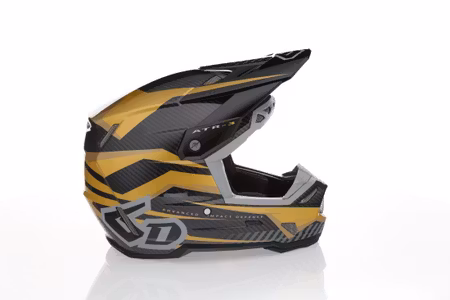 6D ATR-3 Rival Helmet FIM, Gloss Gold 2026