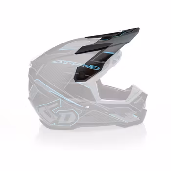 Skärm 6D ATR-3 Reflex Helmet FIM, Black 2026