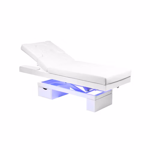 Electric spa bed with heating