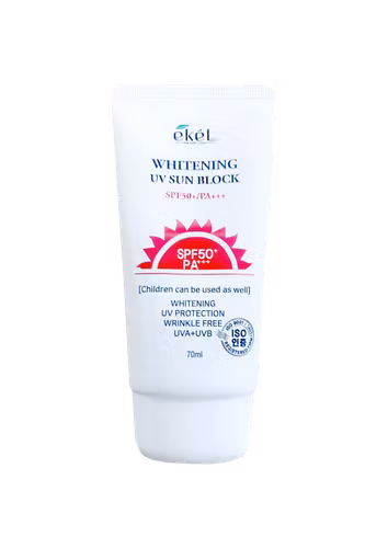 UV whitening sunblock ekel