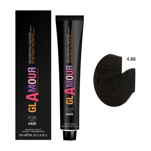 Röd & lila - 4,66. hår färg Glamour
