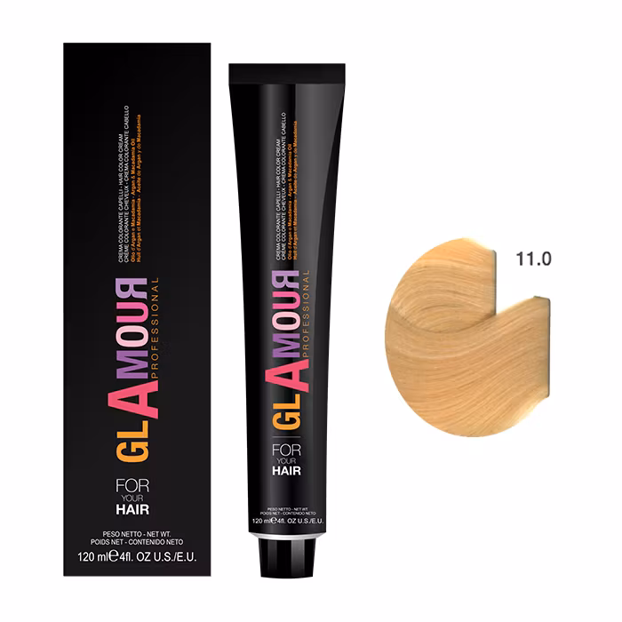 Super ljusare - 11,0  hår färg Glamour