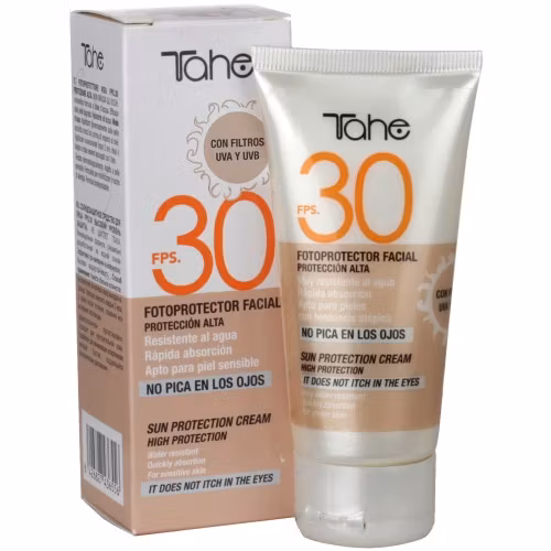 Photoprotector solar ansiktskräm Sun Protect SPF30+ Högt skydd