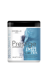 Blått och violett bleknings pulver