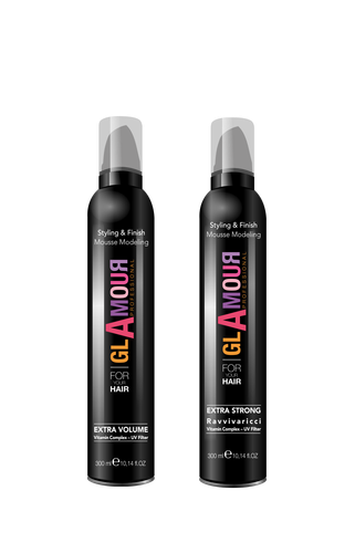 Glamour  Extra Volume Modeling Mousse Curl Revive