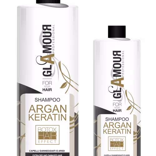 Glamour hår shampoo med arganolja och keratin
