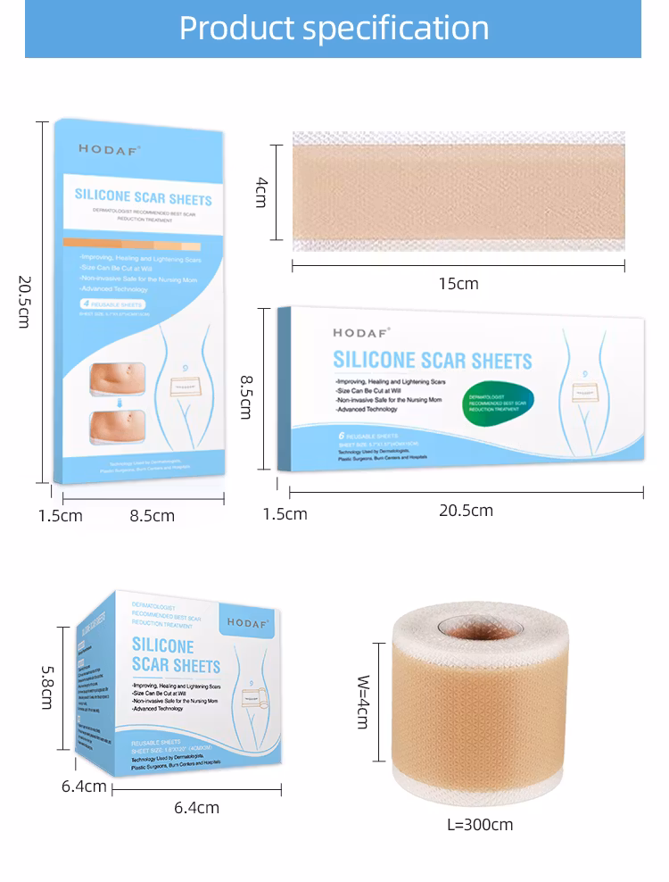 Silikon Scar Sheets