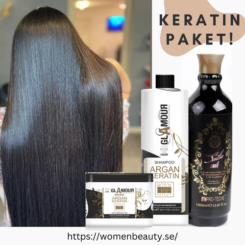 Keratin packet pris