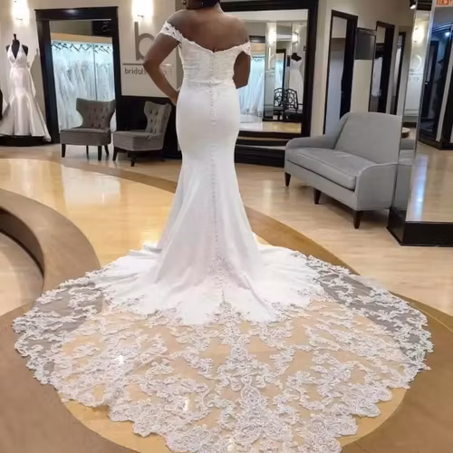 Brudbröllopsklänningar - Sjöjungfrubröllopsklänningar