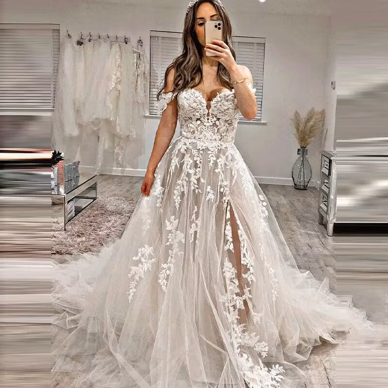 Brudbröllops klänningar