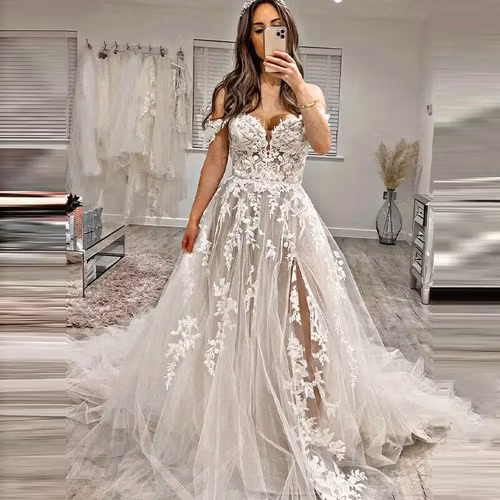 Brudbröllops klänningar