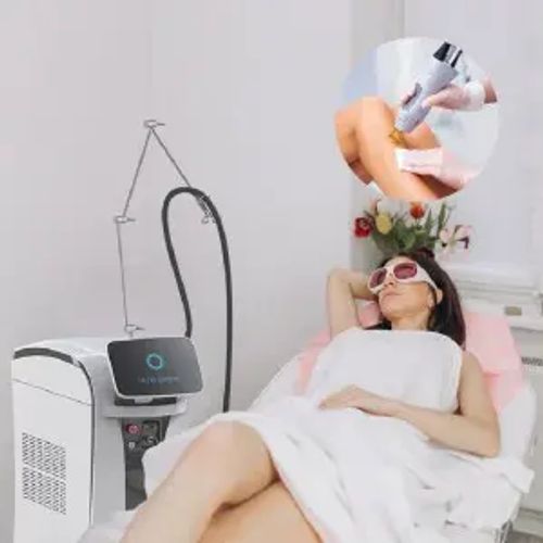 Alexandrite Nd Yag laser hårborttagningsmaskin
