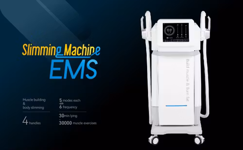 2 / 4 Handles Hifem Ems Slim Machine For Body Sculpting
