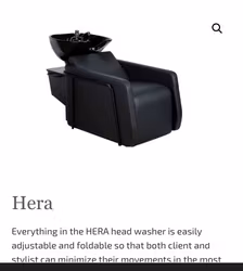 PETER - Professionell schampoenhet för frisörsalonger