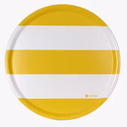 Rund bricka Stripes