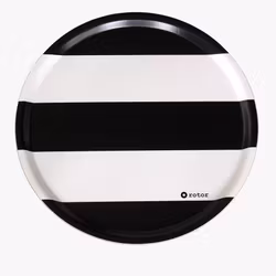 Rund bricka Stripes