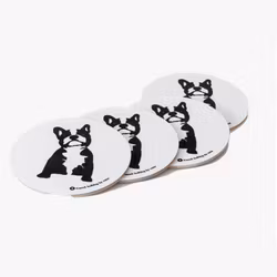 Glasunderlägg Buster 4-pack