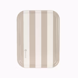 Serveringsbricka Stripes-blond