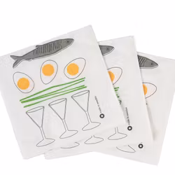 Pappersservett "Sill och snaps" 2-pack